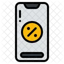 Mobile Discount  Icon