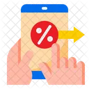 Mobile Discount Mobile Smartphone Icon