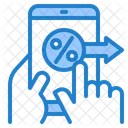 Mobilephone Smartphone Marketing Icon