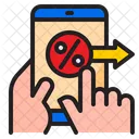 Mobilephone Smartphone Marketing Icon