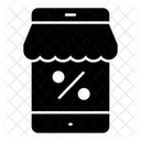 Mobile Discount  Icon