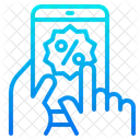 Mobile Discount  Icon
