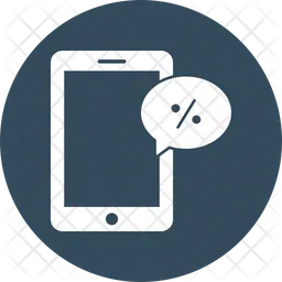 Mobile discount  Icon
