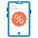 Mobile Discount  Symbol