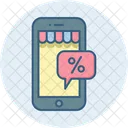 Mobile Discount Store  Icon