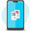 Mobile Document Writing Papers File Icon
