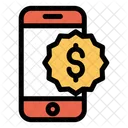 Dollar Mobile Money Icon