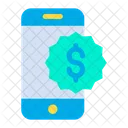 Dollar Mobile Money Icon