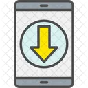 Mobile Download Download Import Icon