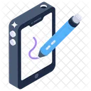 Mobile Drawing  Icon