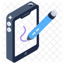 Mobile Drawing Digital Drawing Online Drawing Icon