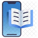 Mobile E Book  Icon