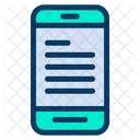 Document E Learning Mobile Icon