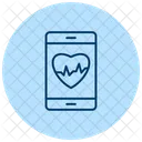 Mobile Ecg Icon