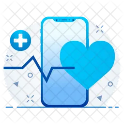 Mobile Ecg  Icon