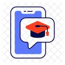 Mobile Education Online Education Education Icon