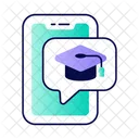 Mobile Education Online Education Education Icon