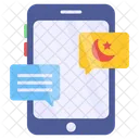 Mobile Eid Chat Mobile Eid Message Communication Icon