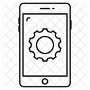 Mobile Einstellungen Mobile Wartung App Konfiguration Symbol