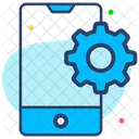 Mobile Einstellung Ausrustung Einstellung Symbol