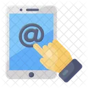Smartphone Email Electronic Mail Mobile Correspondence Icon