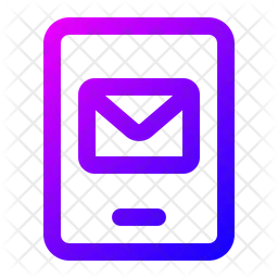 Mobile Email  Icon