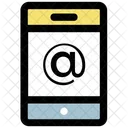 Mobile Email Communication Icon