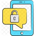 Mobile Encrypted Chat Mobile Chat Mobile Conversation Icon