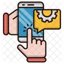 Mobile Engineering Automation Icon