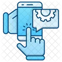 Mobile Engineering Device Icon