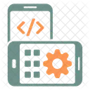 Mobile Entwicklung Code Programm Symbol