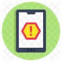 Mobile Error Mobile Alert Mobile Warning Icon