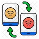 Mobile Exchange Mobile Transfer Mobile Transmission Icon
