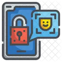 Mobile Face Id Face Id Security Face Id Icône