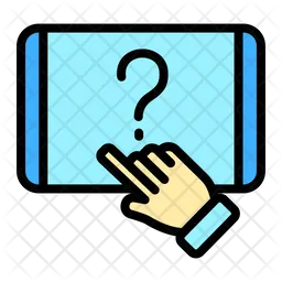 Mobile faq  Icon