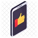Mobile Feedback Online Reaction Customer Response Icon