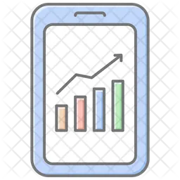 Mobile finance  Icon