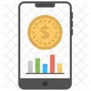 Mobile Phone Finance Icon