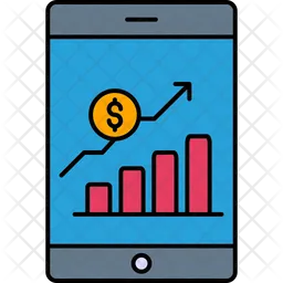 Mobile Finance  Icon