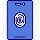 Mobile Fingerprint Fingerprint Technology Icon