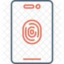 Mobile fingerprint  Icon