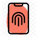 Mobile Fingerprint Finger Print Password Icon