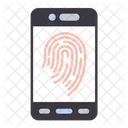 Fingerprint Finger Print Mobile Biometric Icon