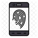 Fingerprint Finger Print Mobile Biometric Icon