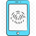 Mobile Fingerprint Fingerprint Finger Print Icon