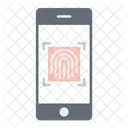 Security Fingerprint Protection Icon