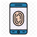Security Fingerprint Protection Icon