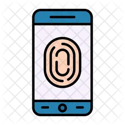 Mobile Fingerprint Lock  Icon