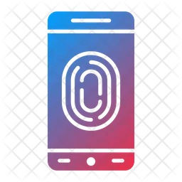 Mobile Fingerprint Lock  Icon