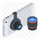 Fisheye Lens Mobile Fisheye Phone Lens Symbol